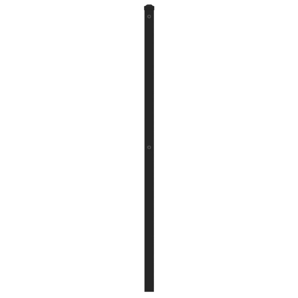 vidaXL Tăblie de pat, stejar sonoma, 80 cm, fier și lemn prelucrat vidaXL Tăblie de pat, stejar sonoma, 80 cm, fier și lemn prelucrat