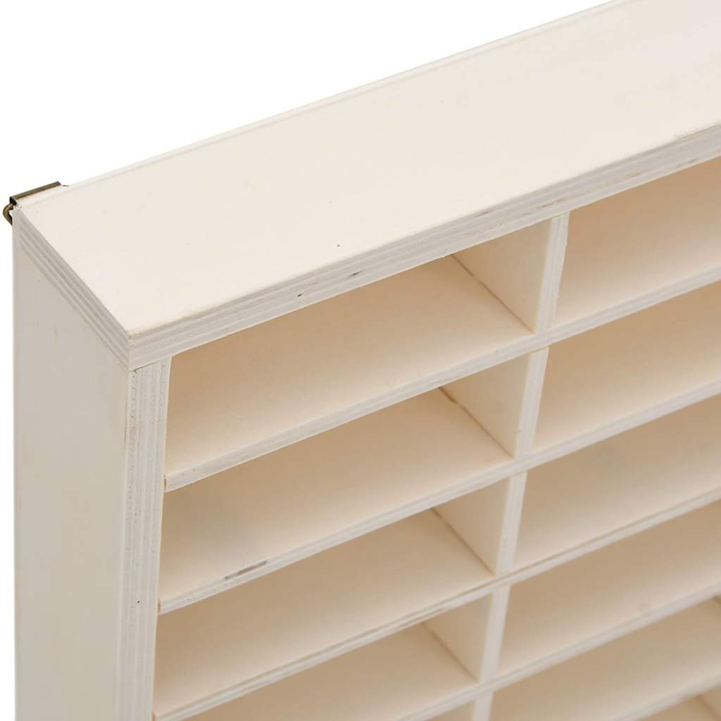 vidaXL Vitrina de colecție din lemn cu 80 de compartimente vidaXL Vitrina de colecție din lemn cu 80 de compartimente
