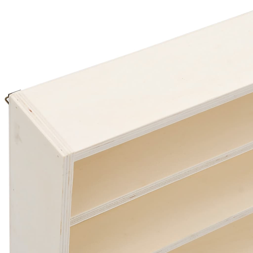vidaXL Vitrina de colecție din lemn cu 6 rafturi 80x8,5x55 cm