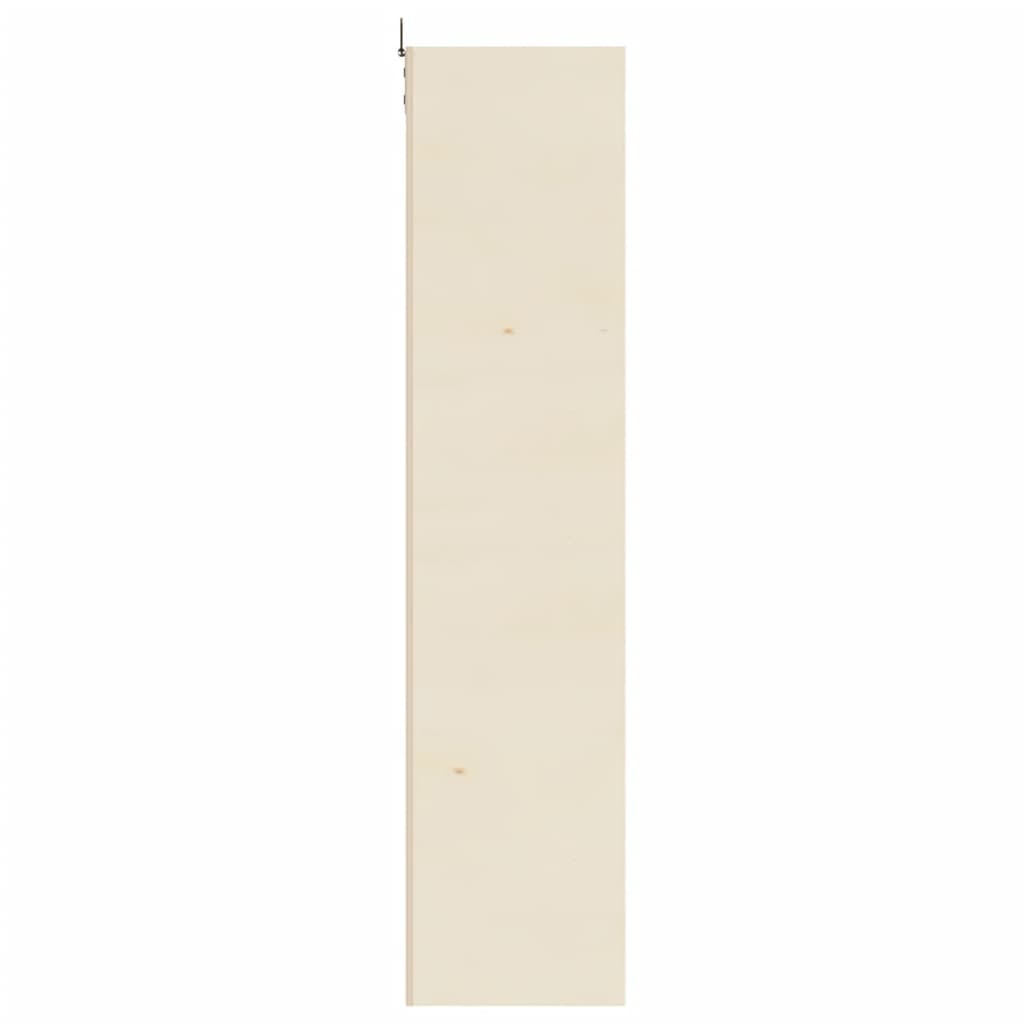vidaXL Vitrina de colecție din lemn cu uși 40x8,5x37 cm