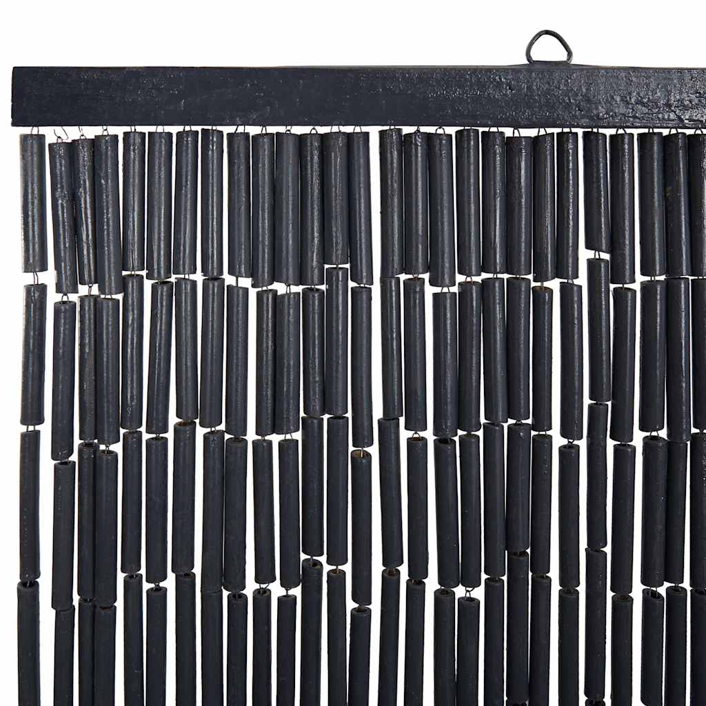 vidaXL Perdele ușă cu insecte gri închis 90x220 cm bambus vidaXL Perdele ușă cu insecte gri închis 90x220 cm bambus