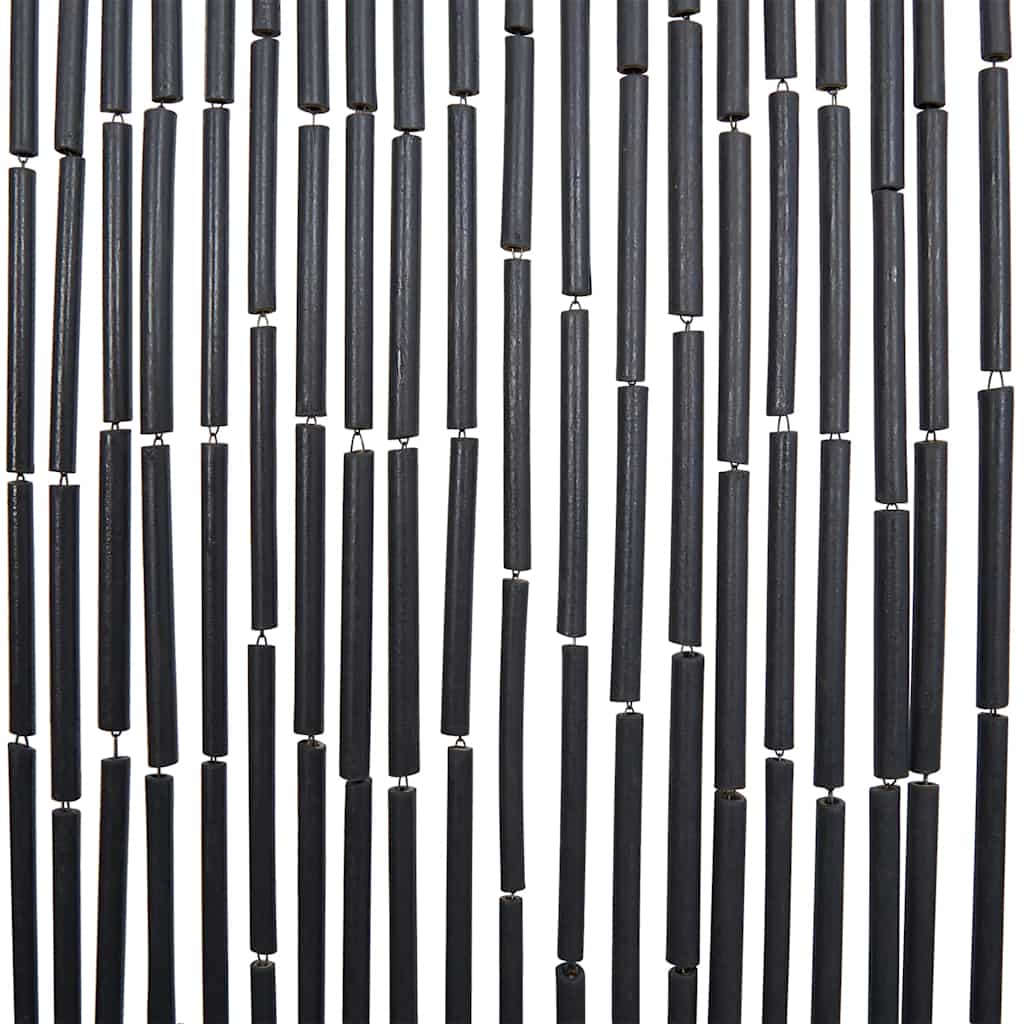 vidaXL Perdele ușă cu insecte gri închis 100x220 cm bambus vidaXL Perdele ușă cu insecte gri închis 100x220 cm bambus