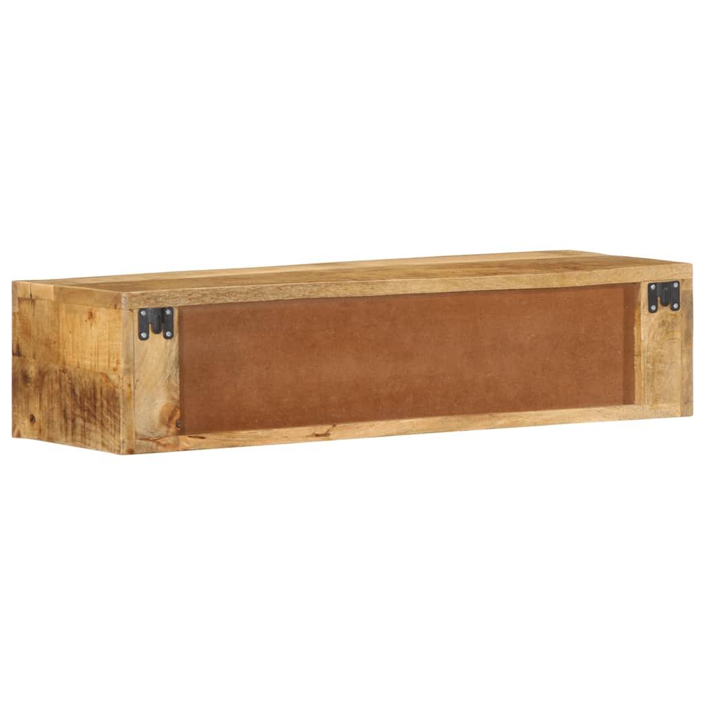 vidaXL Dulap TV montat pe perete 80x30x19 cm, lemn masiv de mango brut vidaXL Dulap TV montat pe perete 80x30x19 cm, lemn masiv de mango brut