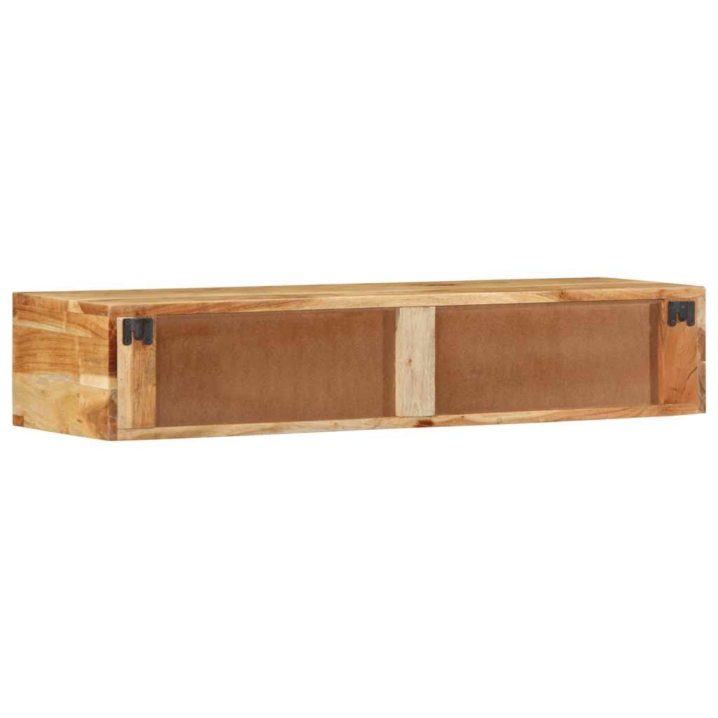 vidaXL Dulap TV montat pe perete 100x30x19 cm, lemn masiv reciclat