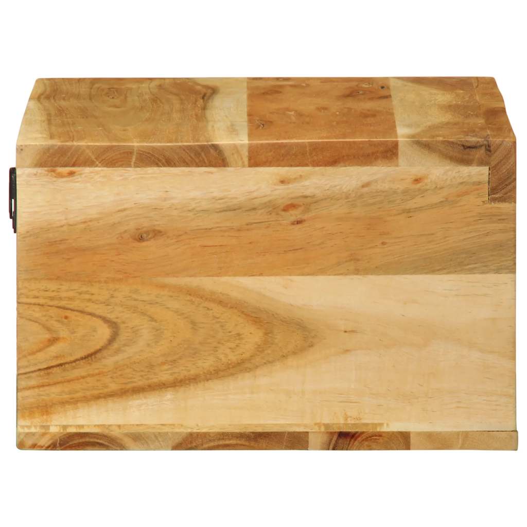 vidaXL Dulap TV montat pe perete 40x30x19 cm, lemn masiv reciclat