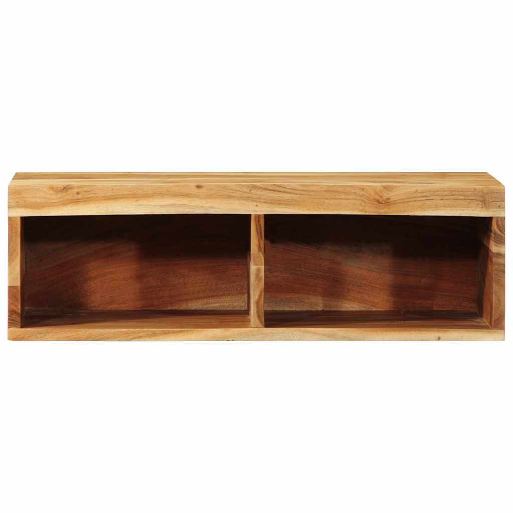 vidaXL Dulap TV montat pe perete 60x30x19 cm, lemn masiv de acacia vidaXL Dulap TV montat pe perete 60x30x19 cm, lemn masiv de acacia