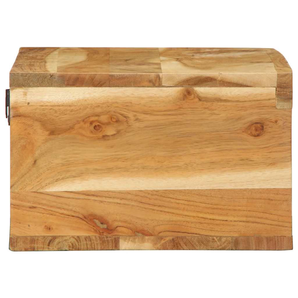 vidaXL Dulap TV montat pe perete 60x30x19 cm, lemn masiv de acacia vidaXL Dulap TV montat pe perete 60x30x19 cm, lemn masiv de acacia