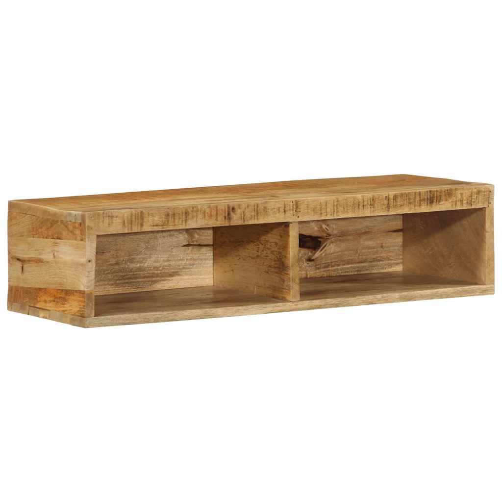 vidaXL Dulap TV montat pe perete 80x30x19 cm, lemn masiv de mango brut