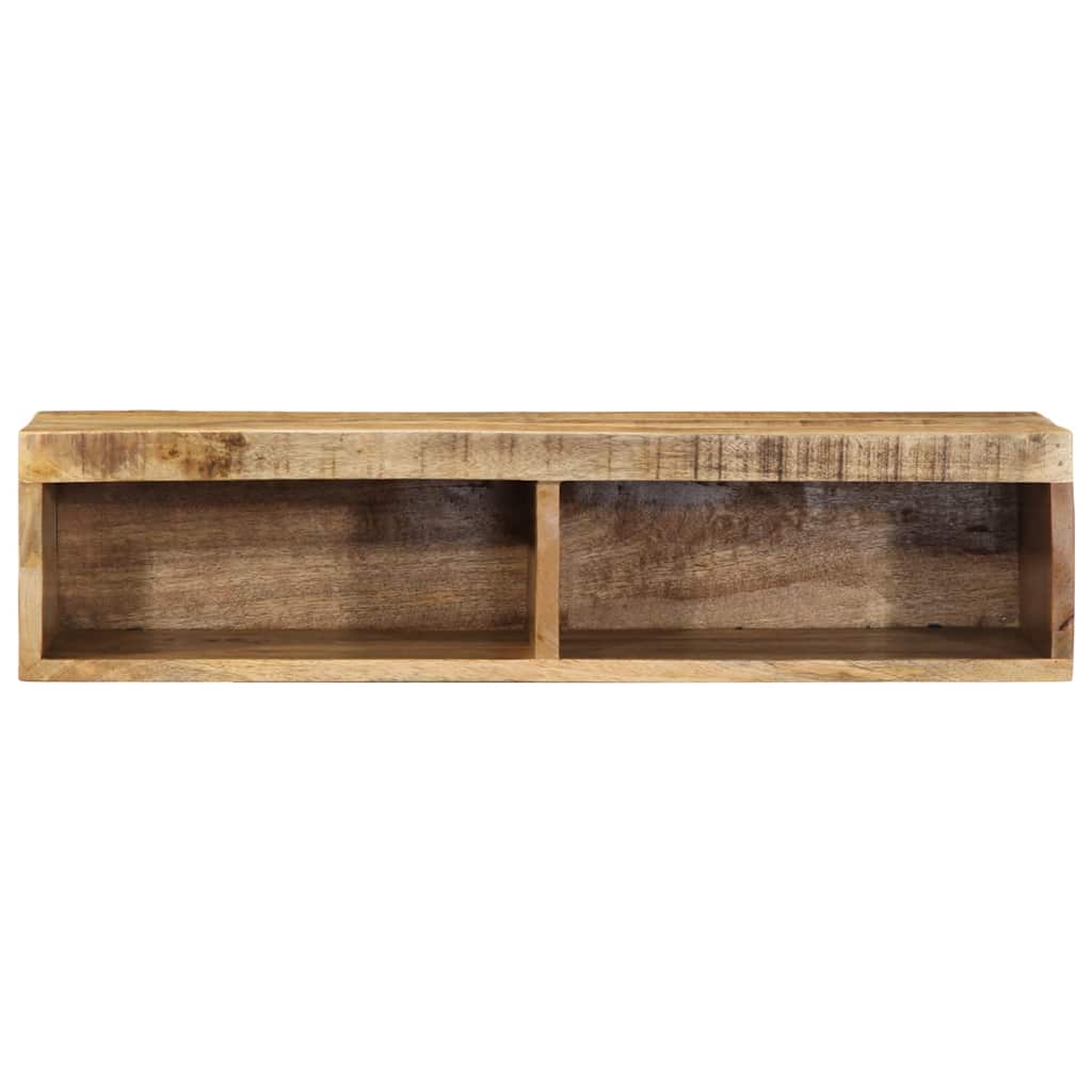 vidaXL Dulap TV montat pe perete 80x30x19 cm, lemn masiv de mango brut
