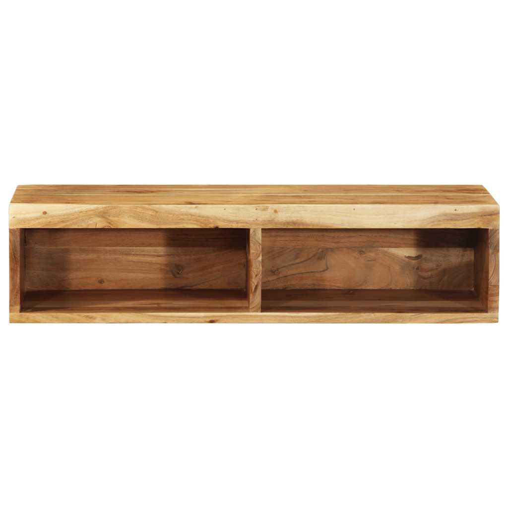 vidaXL Dulap TV montat pe perete 80x30x19 cm, lemn masiv de acacia