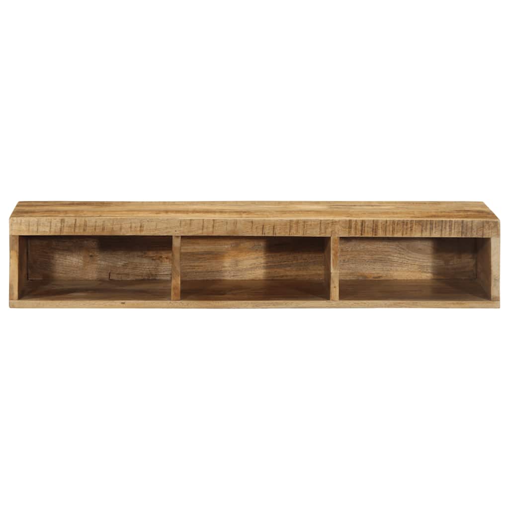 vidaXL Dulap TV montat pe perete 100x30x19 cm lemn masiv de mango brut
