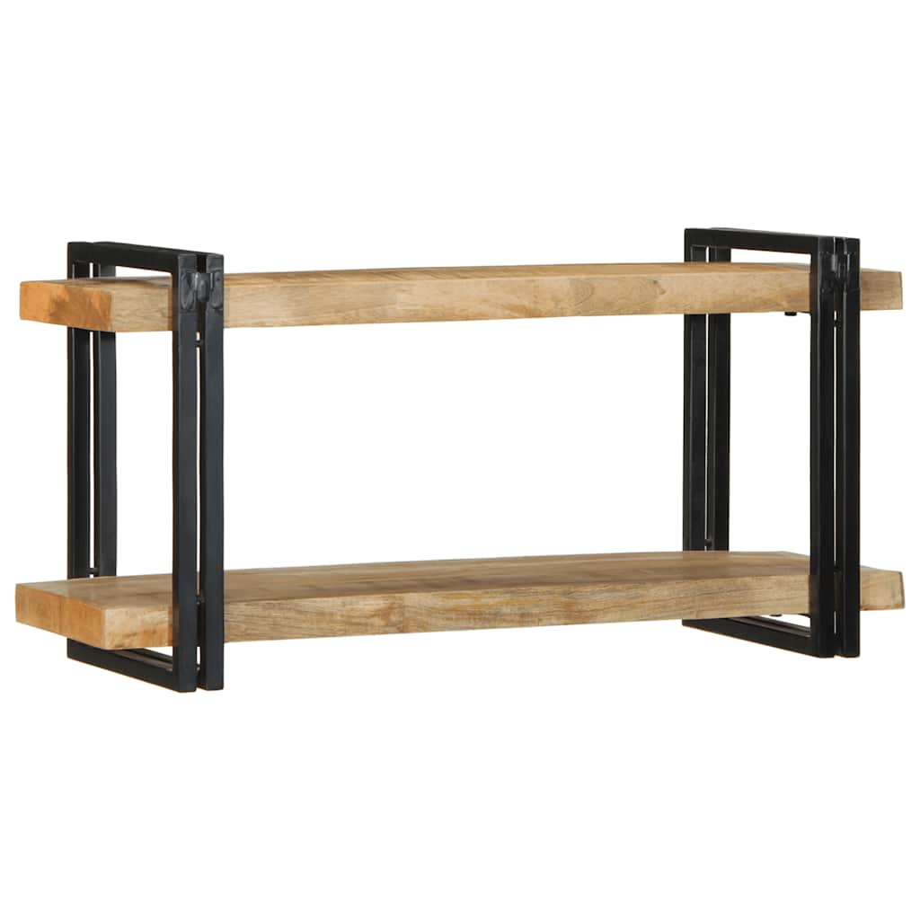 vidaXL Raft de perete 90x33x45 cm lemn masiv de mango