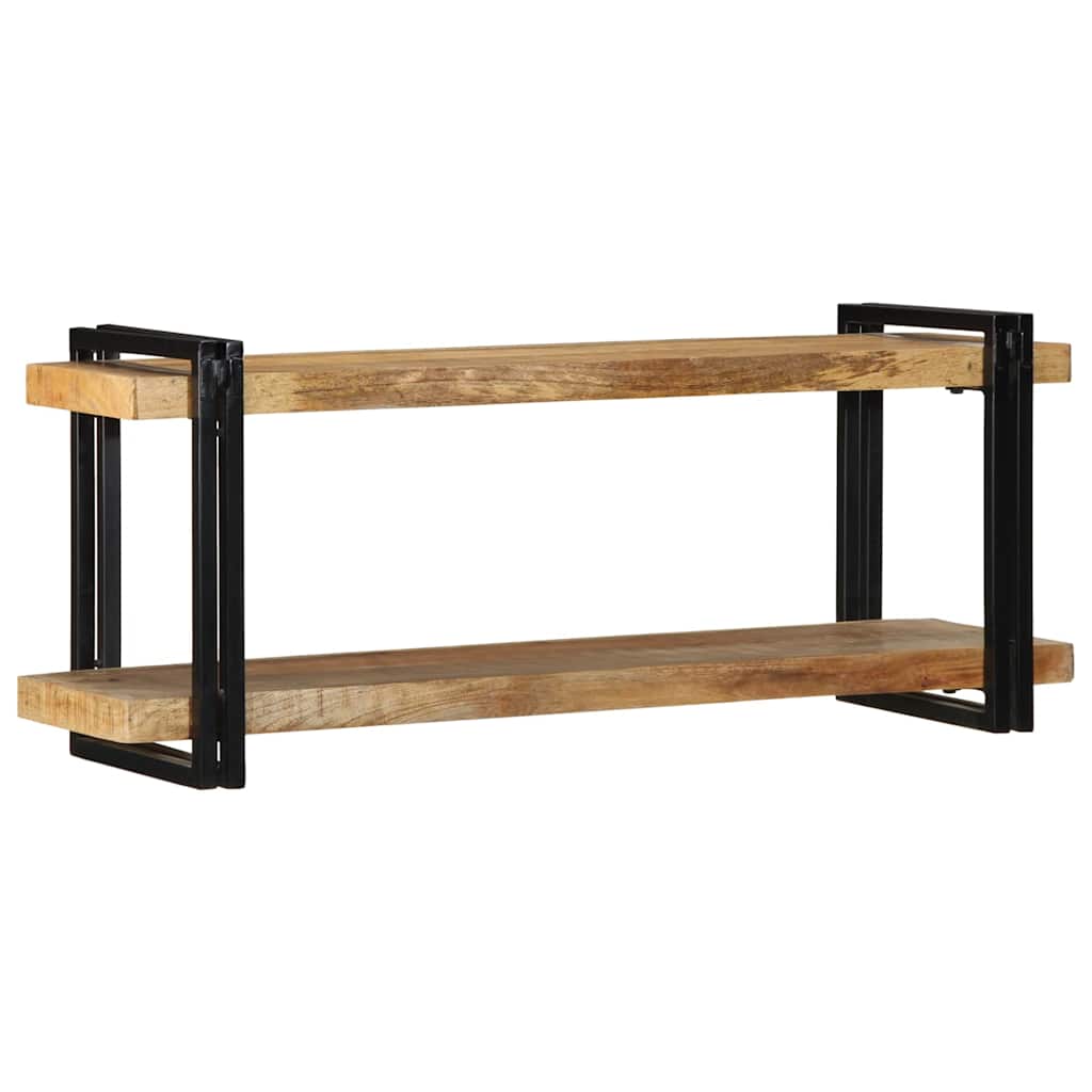vidaXL Raft de perete 110x33x45 cm lemn masiv de mango