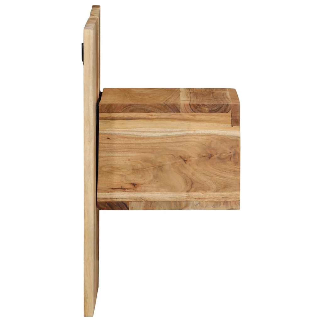 vidaXL Noptieră, 50x27x50 cm, lemn masiv de acacia