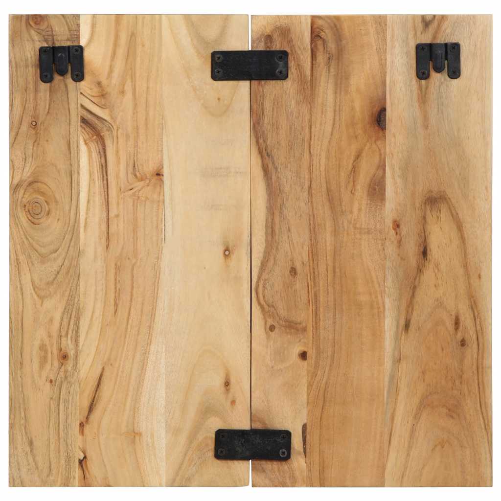 vidaXL Noptieră, 50x27x50 cm, lemn masiv de acacia