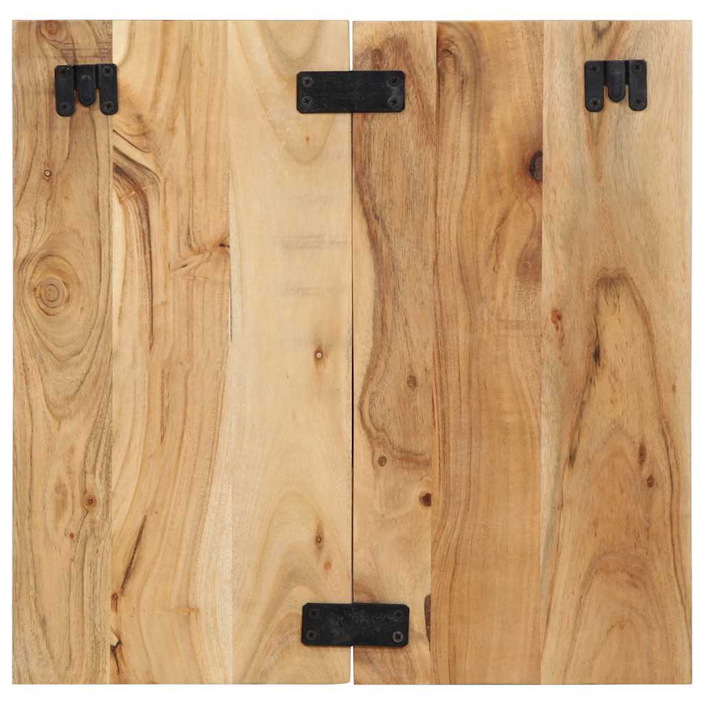 vidaXL Noptieră, 50x27x50 cm, lemn masiv de acacia