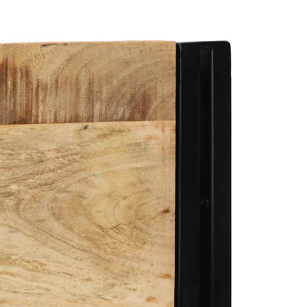 vidaXL tăblie 140 cm lemn masiv de mango și fier