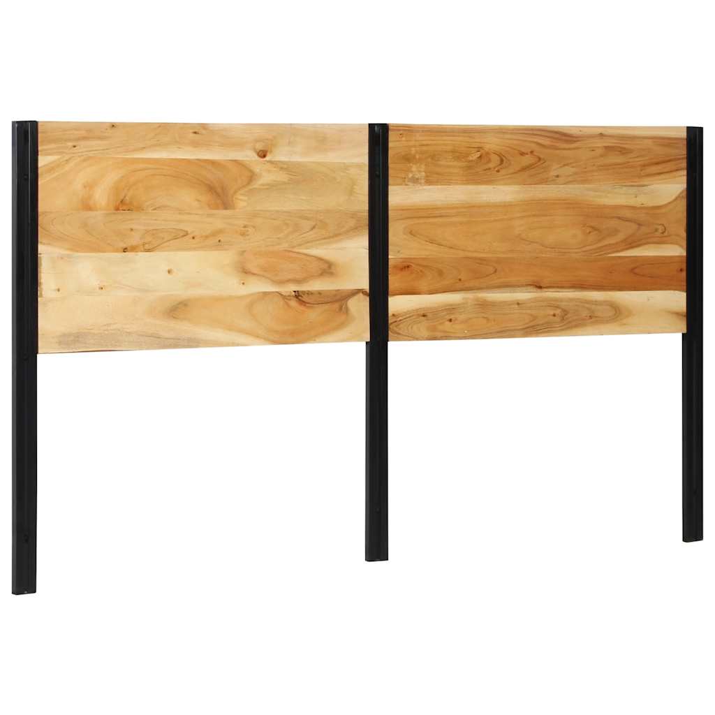 vidaXL Tăblie 180 cm lemn masiv de salcâm și fier