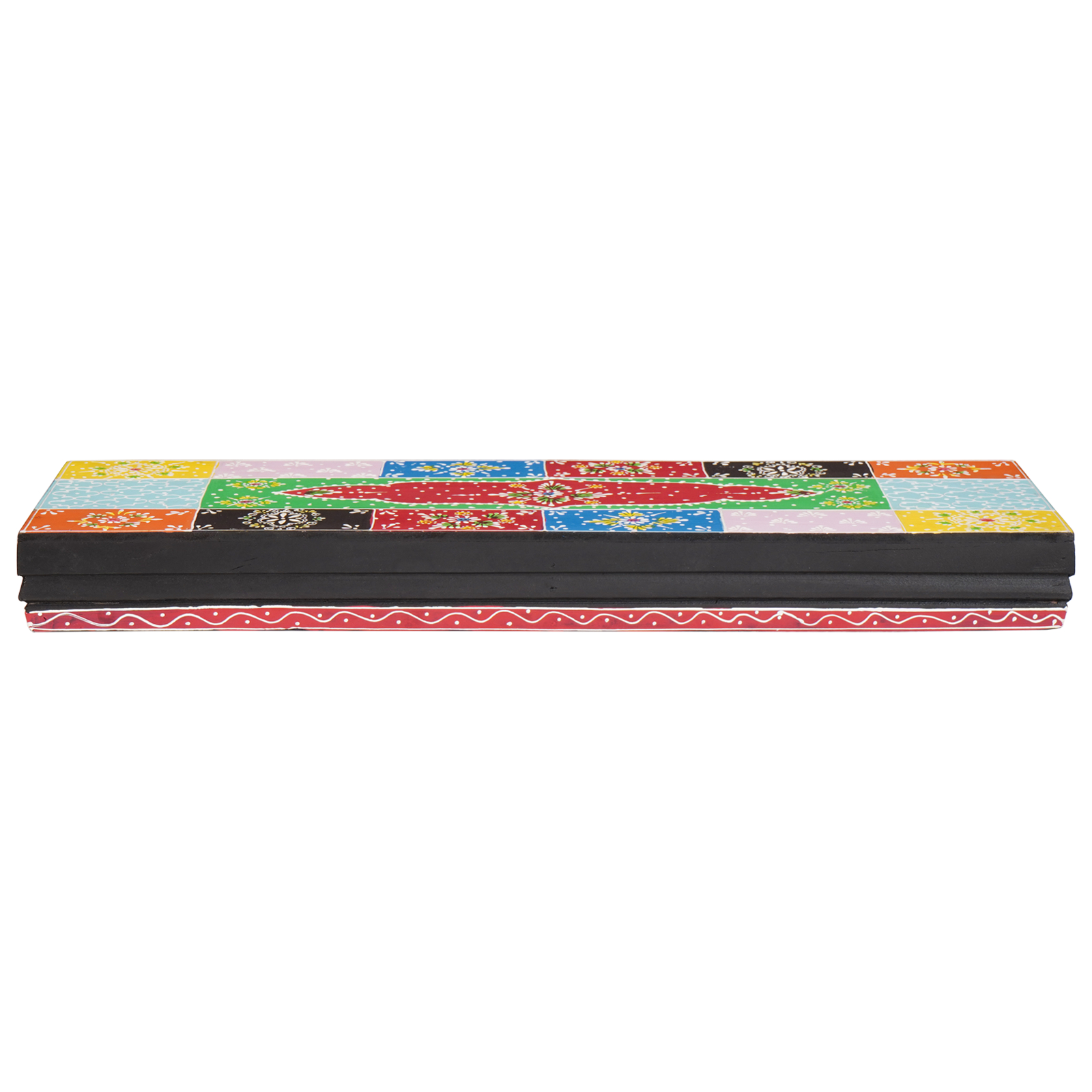 vidaXL Rafturi de perete cu raft 2 pcs Multicolour 60 x 20 x 6 cm vidaXL Rafturi de perete cu raft 2 pcs Multicolour 60 x 20 x 6 cm