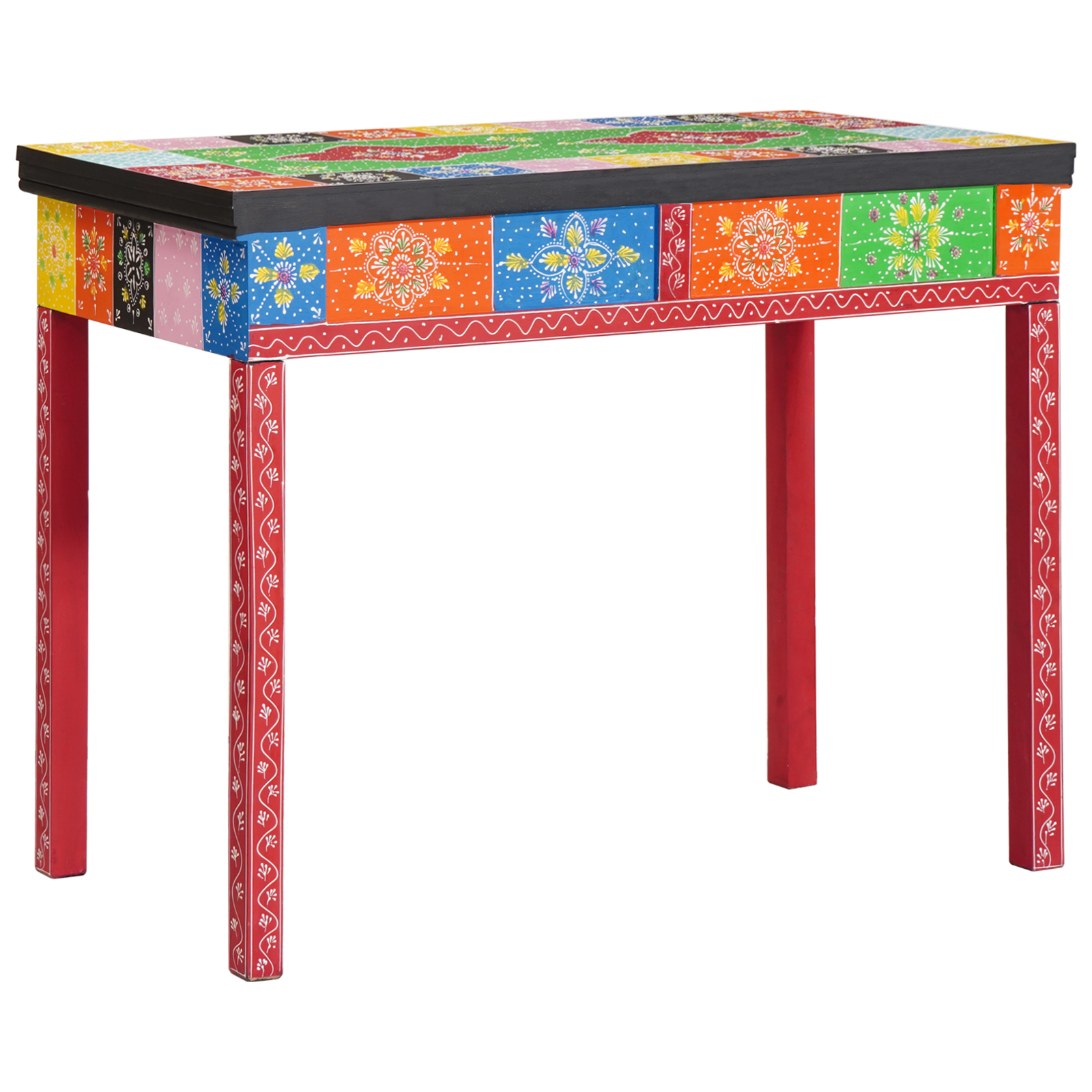 vidaXL Birou 100x50x75 cm din Lemn Masiv de Mango vidaXL Birou 100x50x75 cm din Lemn Masiv de Mango