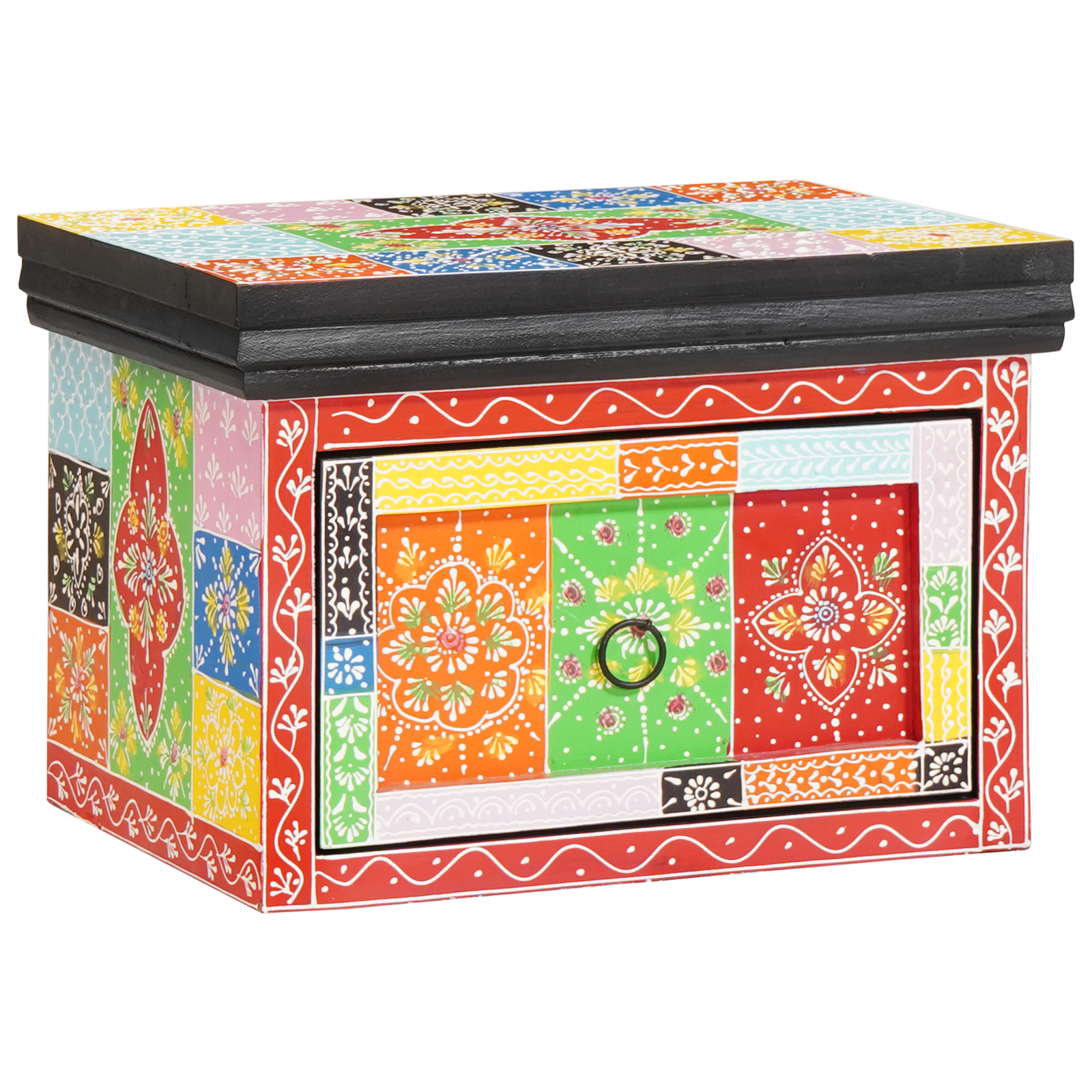 vidaXL Set de 2 noptiere 40x30x28 cm din lemn masiv de mango și lemn lung vidaXL Set de 2 noptiere 40x30x28 cm din lemn masiv de mango și lemn lung