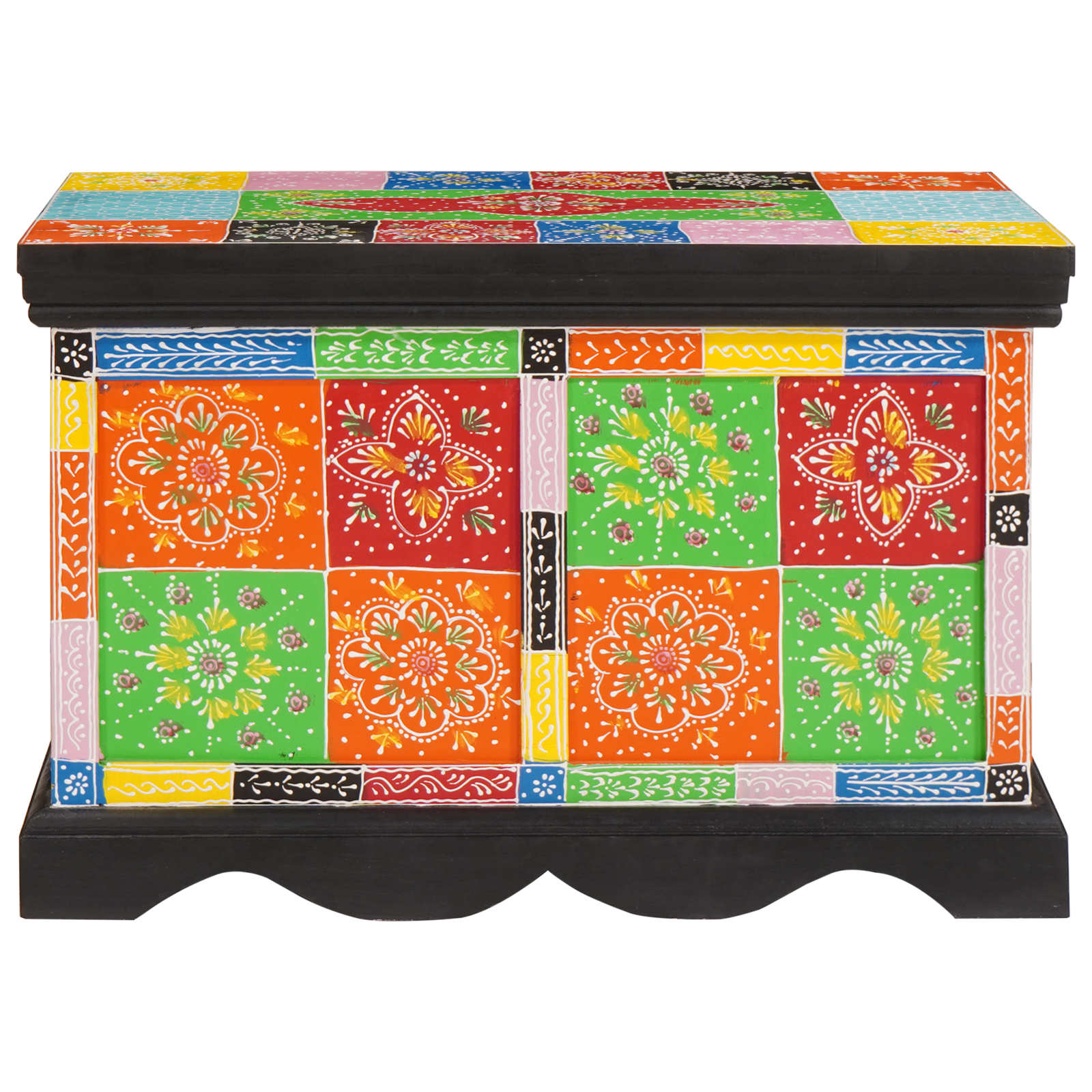 vidaXL Cutie de depozitare 60x40x40 cm Lemn Solid Mango vidaXL Cutie de depozitare 60x40x40 cm Lemn Solid Mango