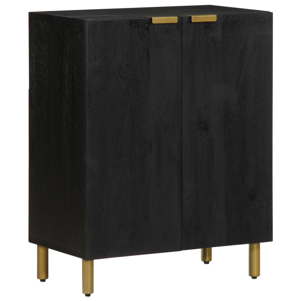 vidaXL Dulap, negru, 60x33x75 cm, lemn prelucrat vidaXL Dulap, negru, 60x33x75 cm, lemn prelucrat