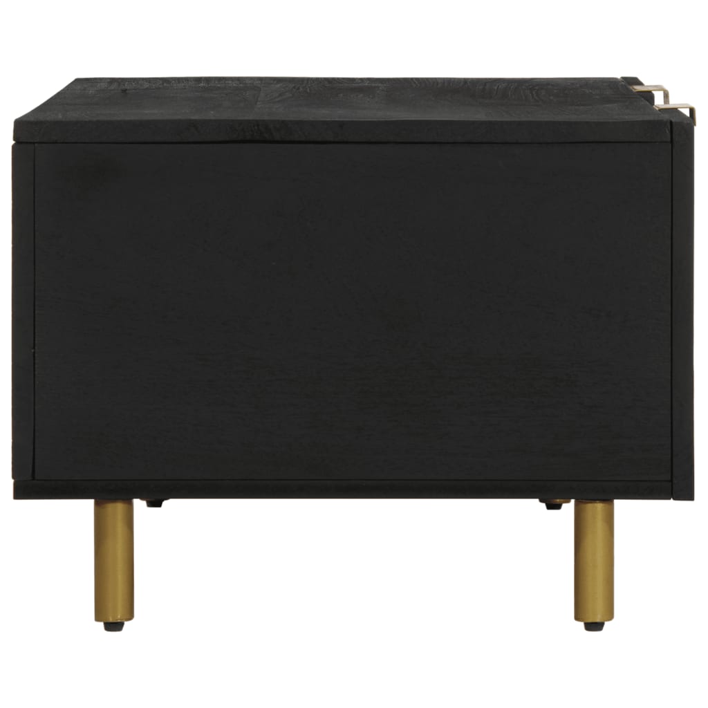 vidaXL Măsuță de cafea, negru, 100x54x40 cm, lemn prelucrat vidaXL Măsuță de cafea, negru, 100x54x40 cm, lemn prelucrat