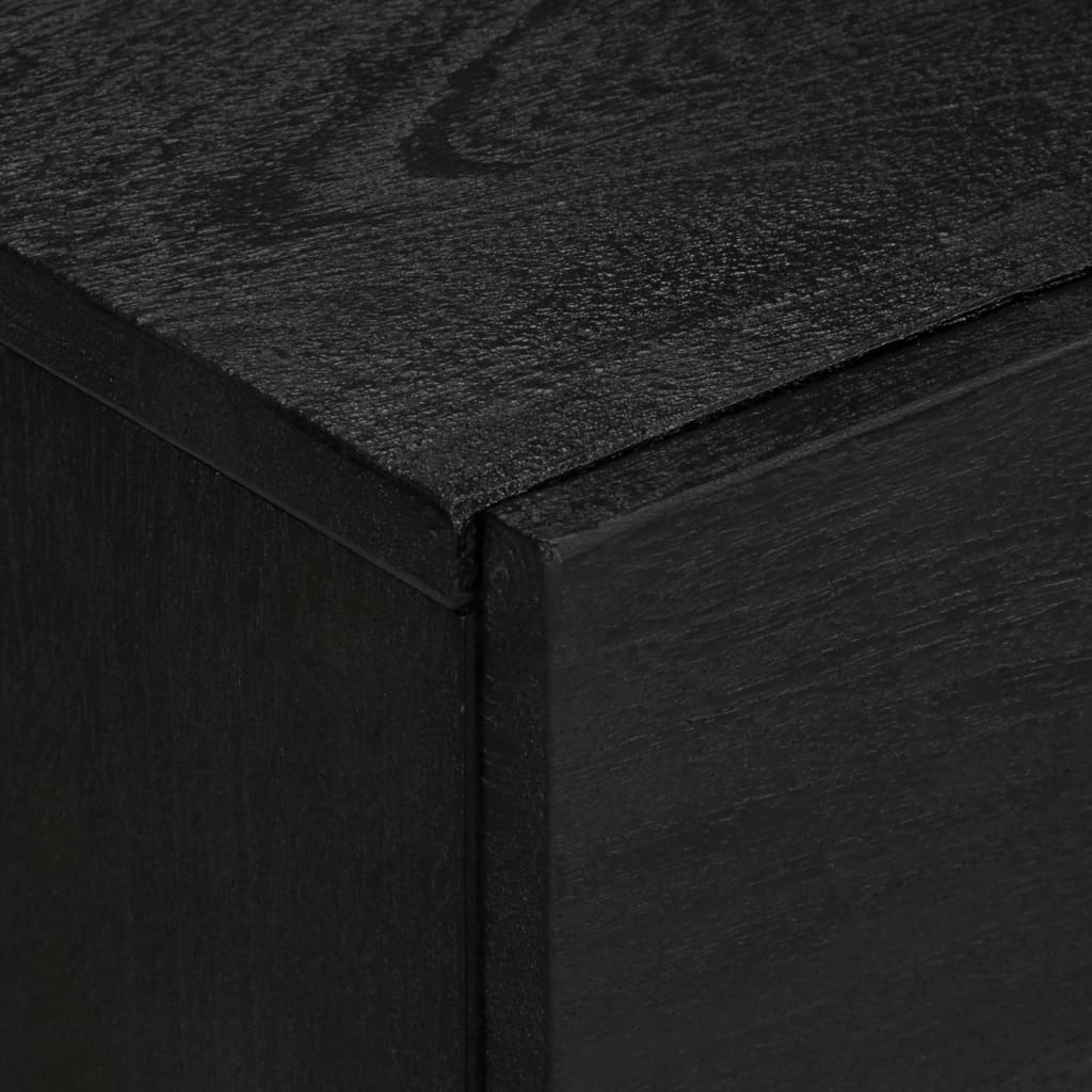 vidaXL Dulap, negru, 40x33x75 cm, lemn prelucrat