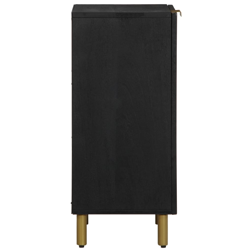 vidaXL Dulap, negru, 40x33x75 cm, lemn prelucrat