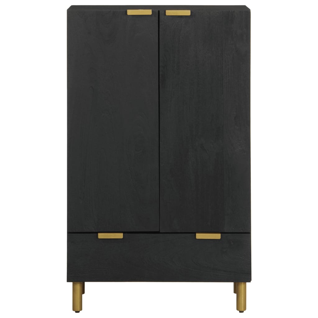 vidaXL Dulap înalt, negru, 60x33x100 cm, lemn prelucrat vidaXL Dulap înalt, negru, 60x33x100 cm, lemn prelucrat