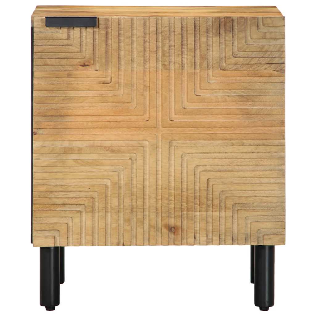 vidaXL Noptiera maro 40x33x46 cm lemn masiv de mango