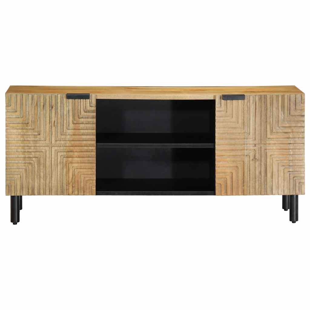 vidaXL Dulap TV maro 105x33x46 cm lemn masiv de mango