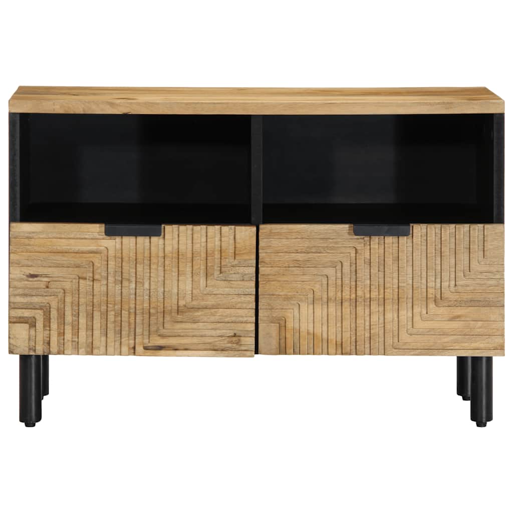 vidaXL Dulap TV maro 70x33x46 cm lemn masiv de mango