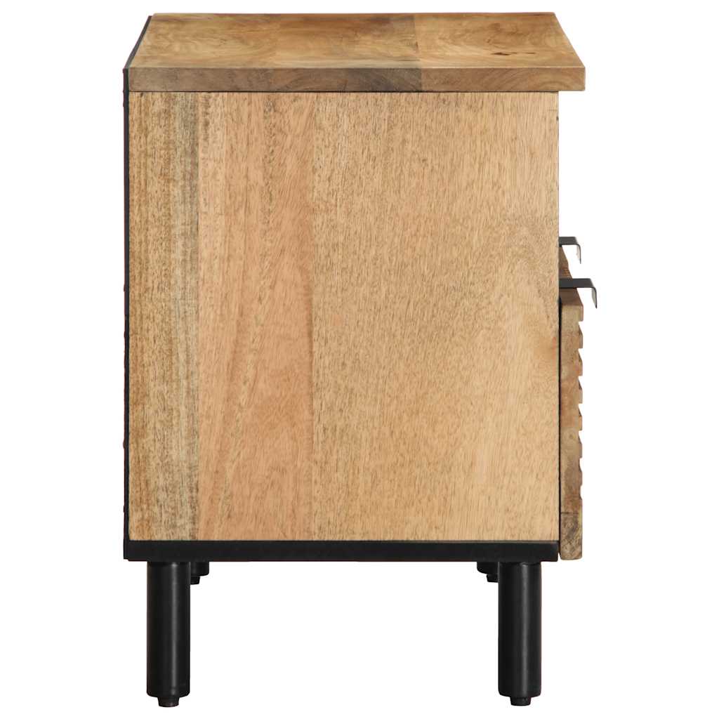 vidaXL Dulap TV maro 70x33x46 cm lemn masiv de mango