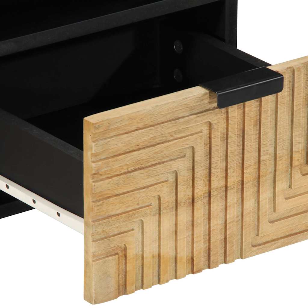 vidaXL Dulap TV maro 70x33x46 cm lemn masiv de mango