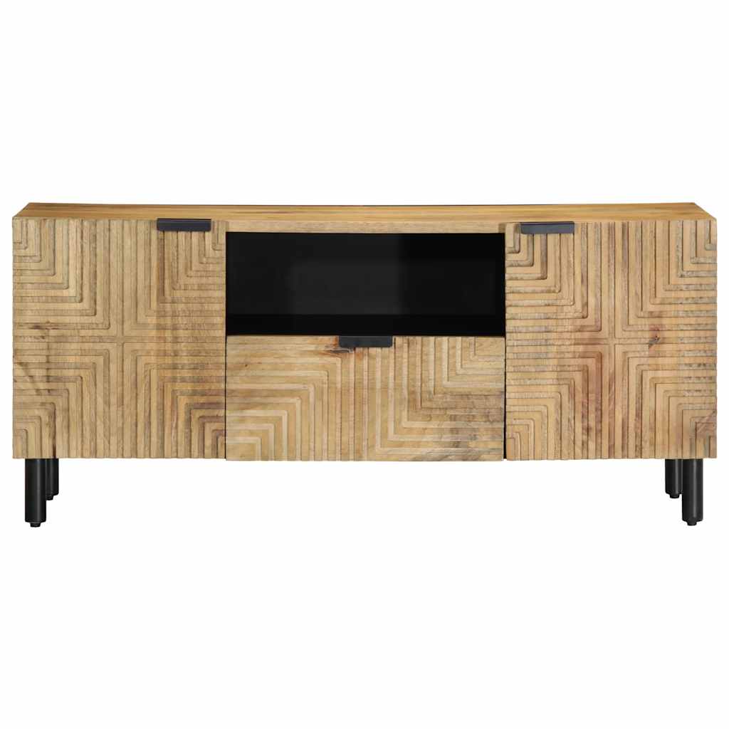 vidaXL Dulap TV maro 105x33x46 cm lemn masiv de mango