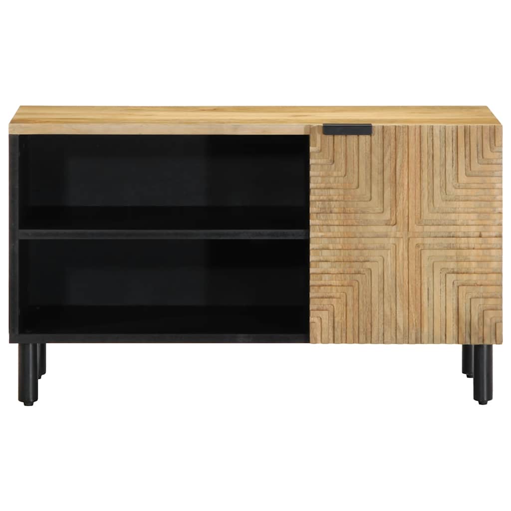 vidaXL Dulap TV maro 80x31,5x46 cm lemn masiv de mango