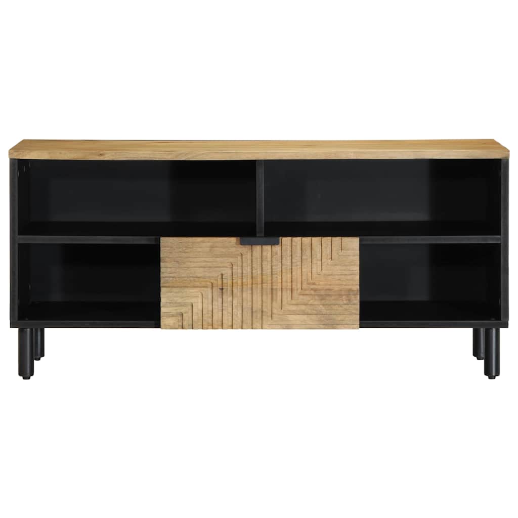 vidaXL Dulap TV maro 100x33x46 cm lemn masiv de mango vidaXL Dulap TV maro 100x33x46 cm lemn masiv de mango