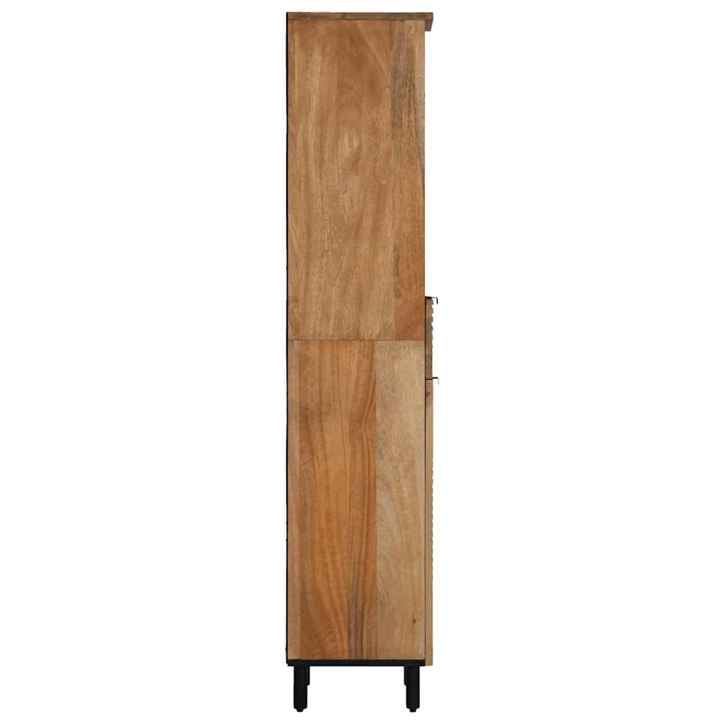 vidaXL Dulap de baie maro 38x33x160 cm lemn masiv de mango vidaXL Dulap de baie maro 38x33x160 cm lemn masiv de mango