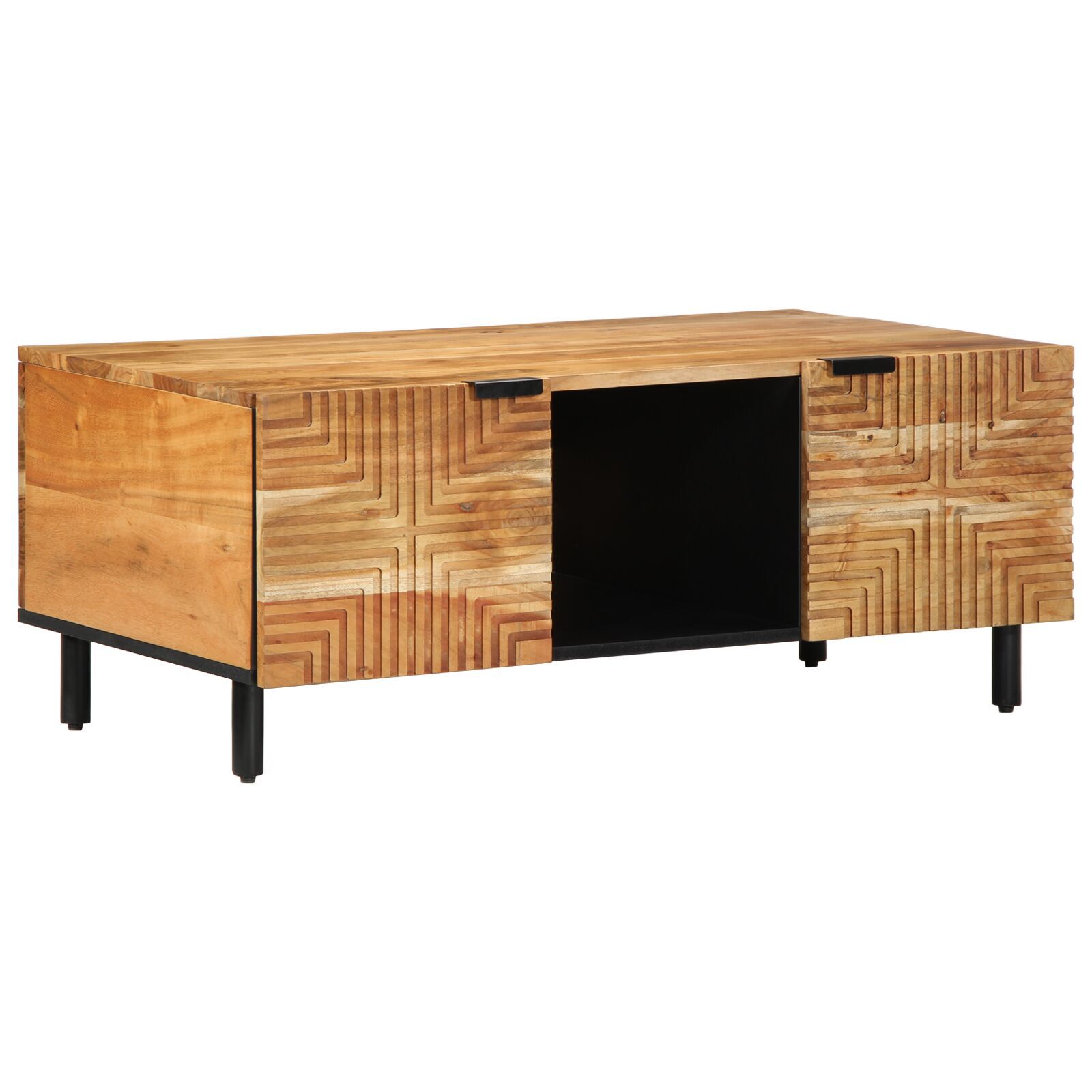 vidaXL Masă de cafea, 100x54x40 cm, lemn masiv acacia vidaXL Masă de cafea, 100x54x40 cm, lemn masiv acacia