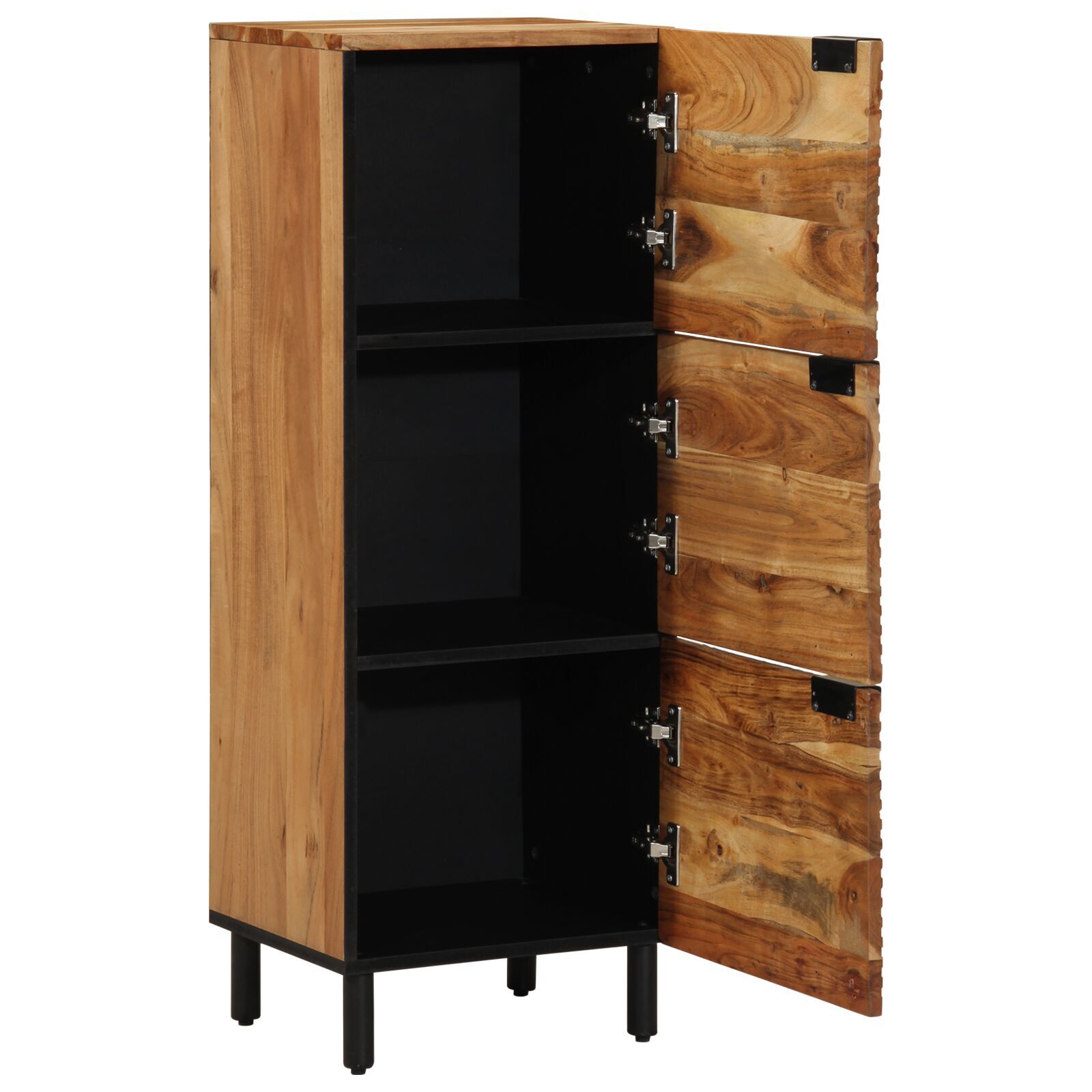 vidaXL Dulap înalt, 40x33x110 cm, lemn masiv de acacia vidaXL Dulap înalt, 40x33x110 cm, lemn masiv de acacia
