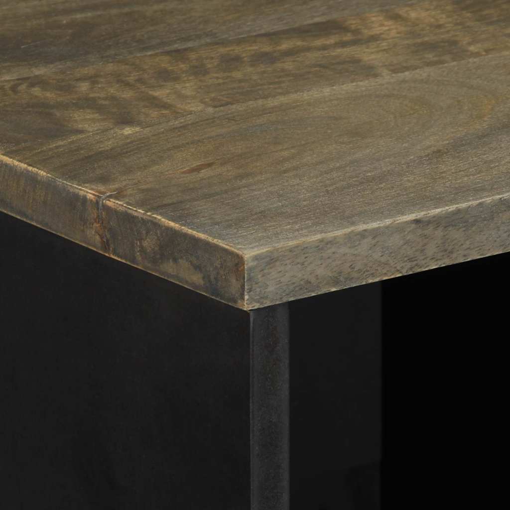 vidaXL Bufetă 80x33x75 cm lemn masiv de mango