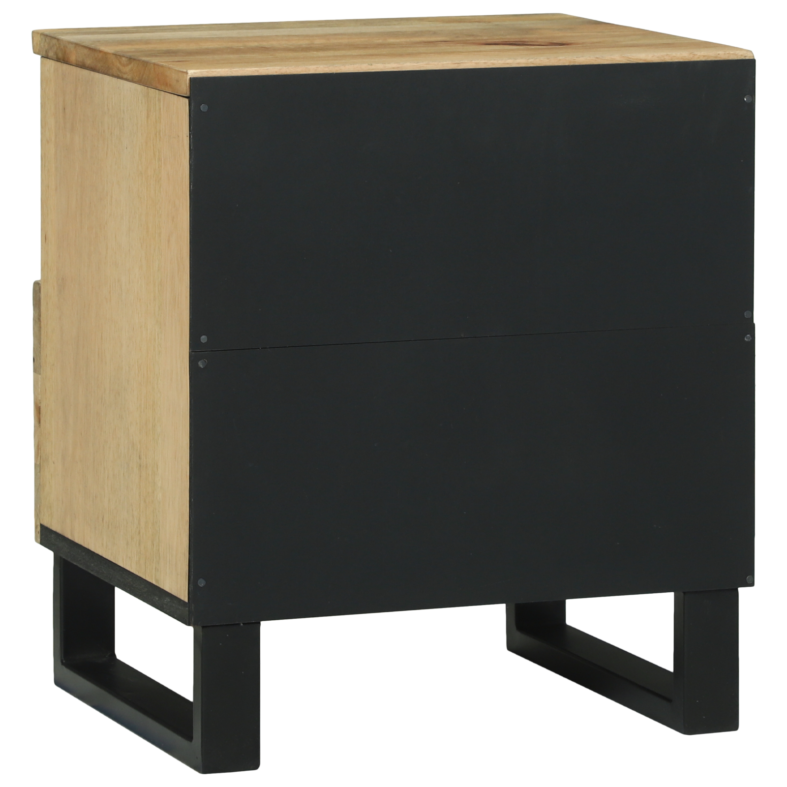 vidaXL Dulap de noapte 2 pcs Maro 40 x 33 x 46 cm Lemn masiv de mango vidaXL Dulap de noapte 2 pcs Maro 40 x 33 x 46 cm Lemn masiv de mango