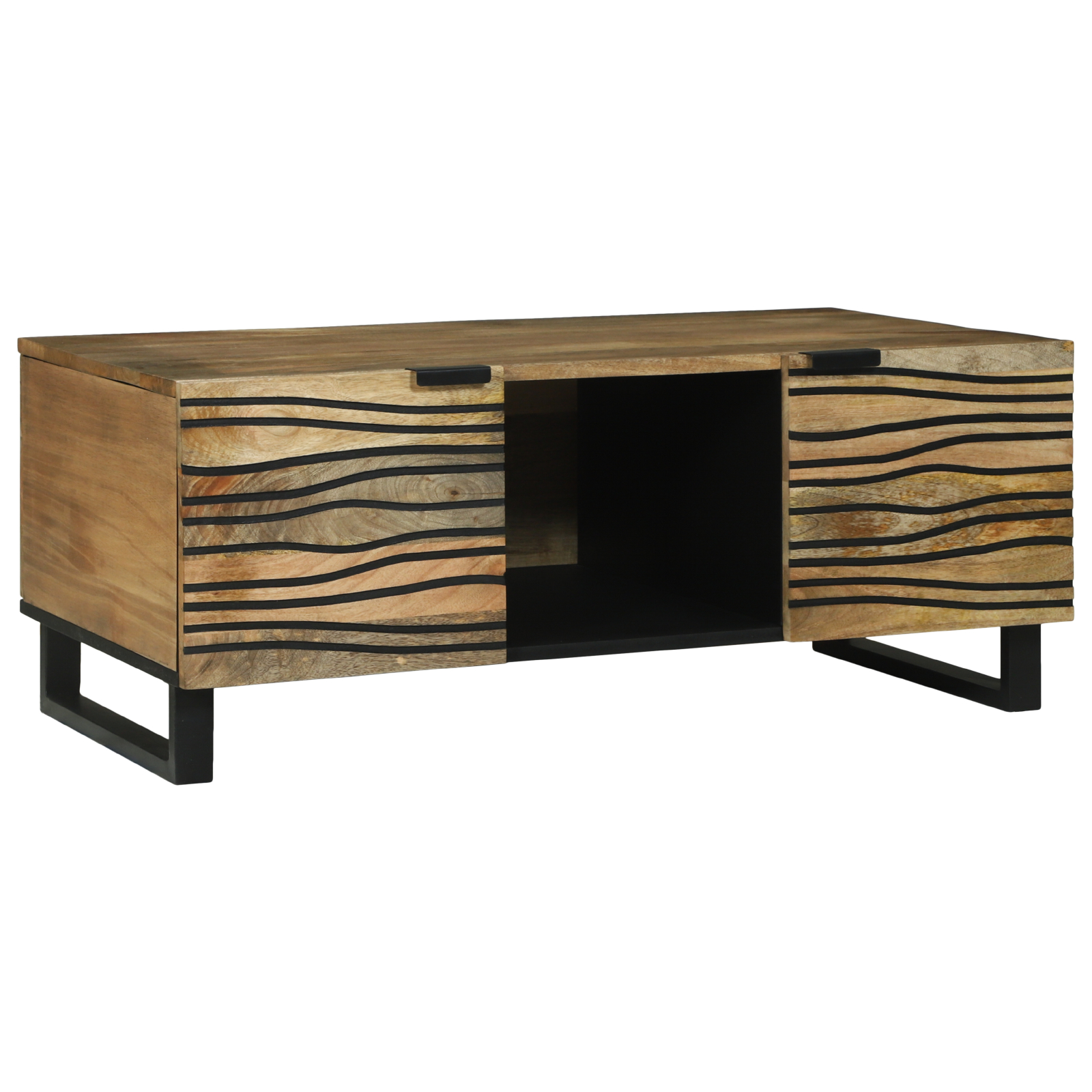 vidaXL Masa de cafea 100x54x40 cm - Lemn de mango solid vidaXL Masa de cafea 100x54x40 cm - Lemn de mango solid