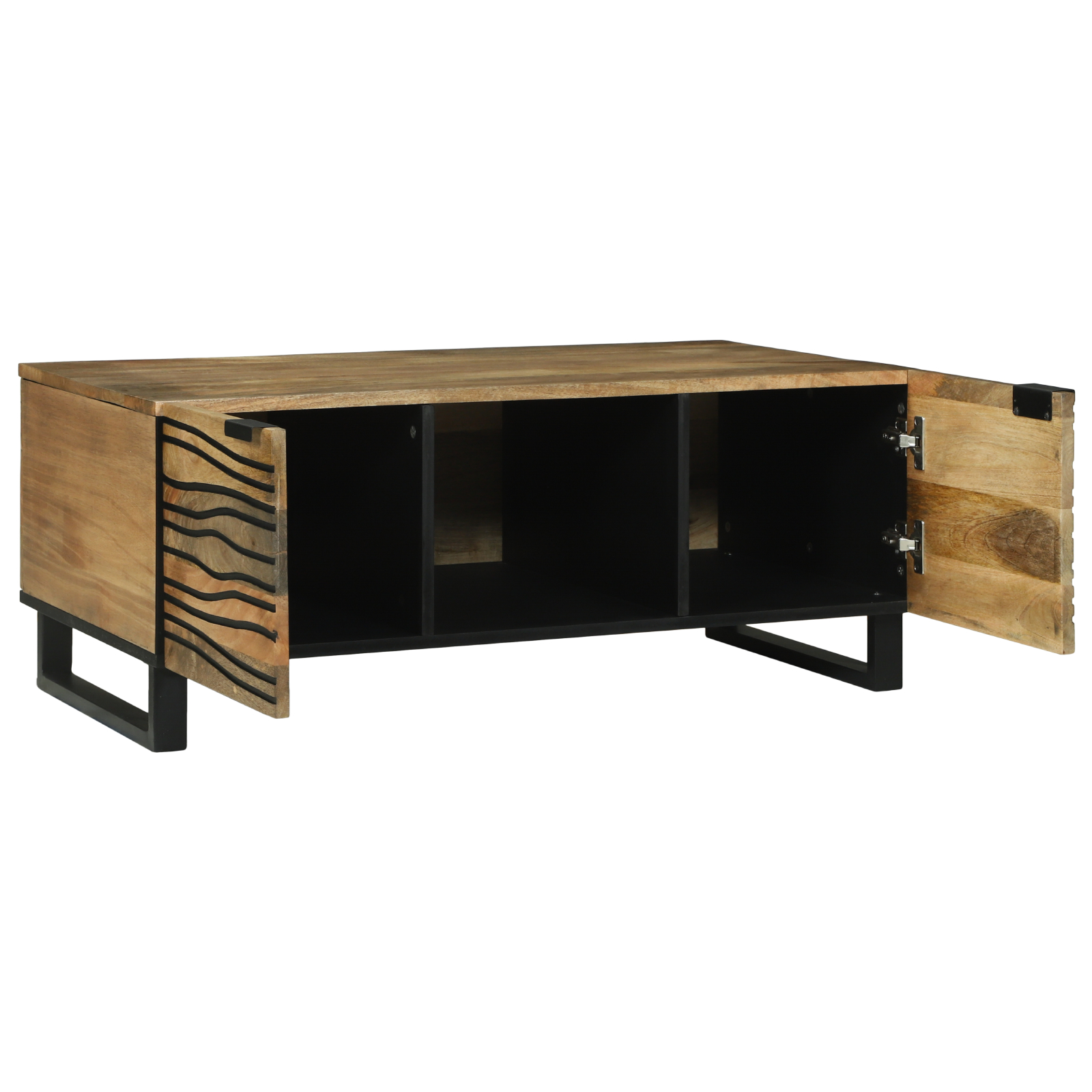 vidaXL Masa de cafea 100x54x40 cm - Lemn de mango solid vidaXL Masa de cafea 100x54x40 cm - Lemn de mango solid