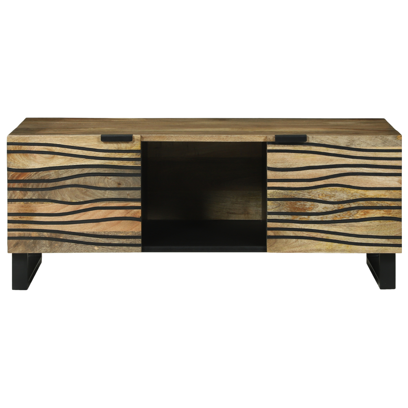 vidaXL Masa de cafea 100x54x40 cm - Lemn de mango solid vidaXL Masa de cafea 100x54x40 cm - Lemn de mango solid