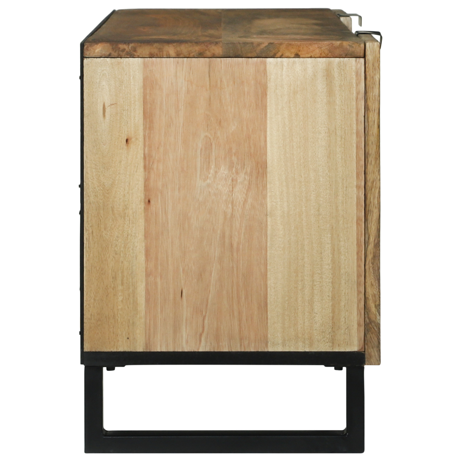 vidaXL Dulap TV - 105 x 33.5 x 46 cm, din lemn masiv de mango