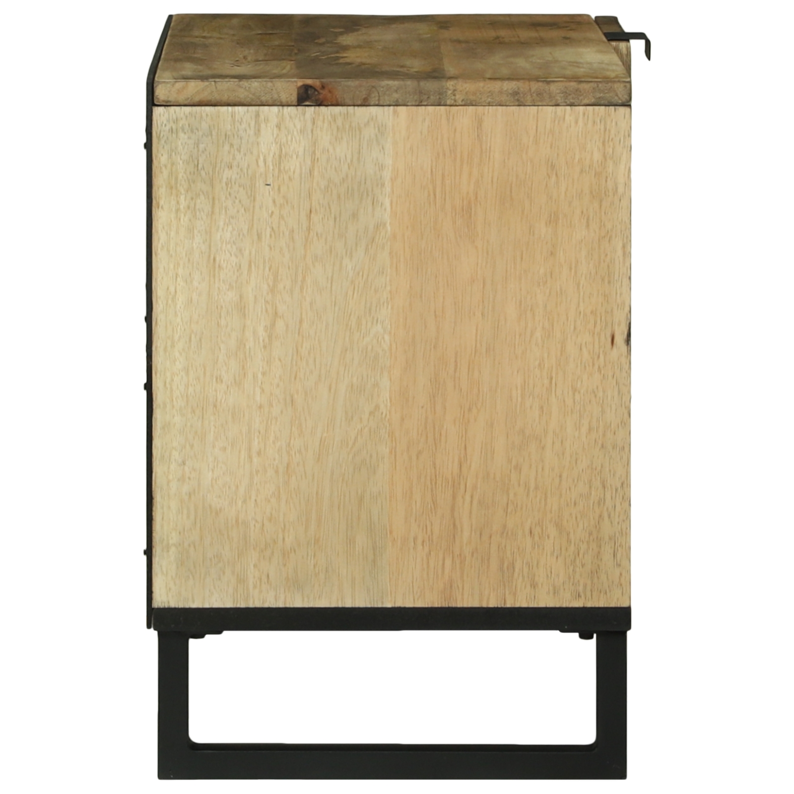 vidaXL Cabinet TV - 80x31.5x46 cm Lemn de mango și lemn prelucrat vidaXL Cabinet TV - 80x31.5x46 cm Lemn de mango și lemn prelucrat