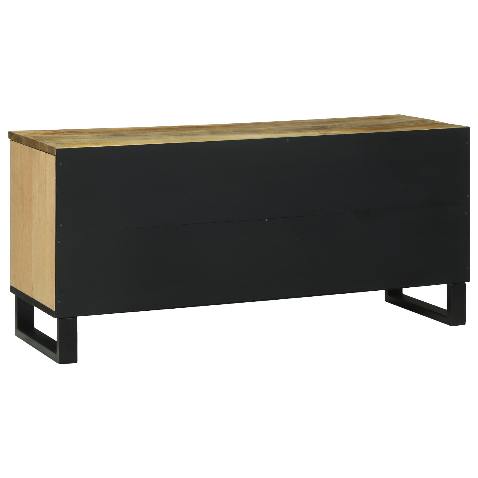 vidaXL Cabinet TV - 100 x 33.5 x 46 cm, făcut din lemn masiv de mango. vidaXL Cabinet TV - 100 x 33.5 x 46 cm, făcut din lemn masiv de mango.